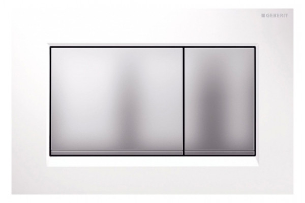Кнопка смыва Geberit Sigma 30 115.883.KL.1 белый / хром матовый механическая