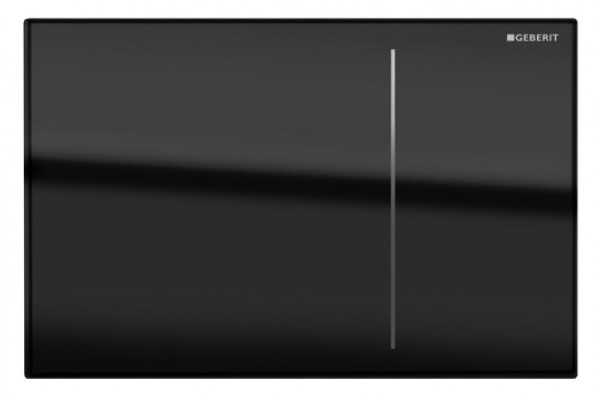 Кнопка смыва Geberit Sigma 70 115.620.SJ.1 черный пневматическая