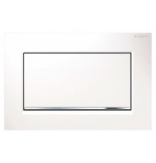 Кнопка смыва Geberit Sigma 30 115.893.KJ.1 белая / хром механическая