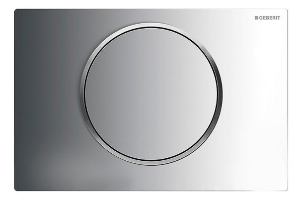 Кнопка смыва Geberit Sigma 10 115.758.SN.5 нержавеющая сталь механическая