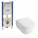 Комплект инсталляция Geberit Duofix + Villeroy&Boch Subway 2.0 + крышка 