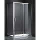 Душевой уголок Gemy Sunny Bay S28131B-A90 120х90 см прямоугольный, двери распашные