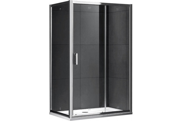 Душевой уголок Gemy Victoria S30191A-A100 120x100 см прямоугольный, двери раздвижные