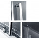 Душевой уголок Gemy Victoria S30191A-A80 120x80 см прямоугольный, двери раздвижные