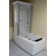 Акриловая ванна Gemy G 8040 B L левая пристенная, асимметричная, с антискользящим покрытием