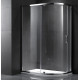 Душевой уголок Gemy Sunny Bay S28192 L 100x90 см прямоугольный-асимметричный, двери распашные