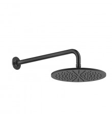 GESSI INCISO Душевая головка настенная шарнирная на 1/2”  Ø300мм цвет: nero XL