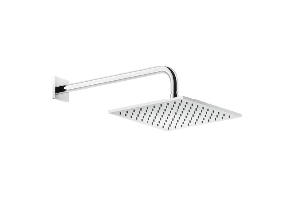 GESSI Rilievo Душевая головка шарнирная для настенного крепления 250x250 мм на 1/2" цвет: хром 59158#031