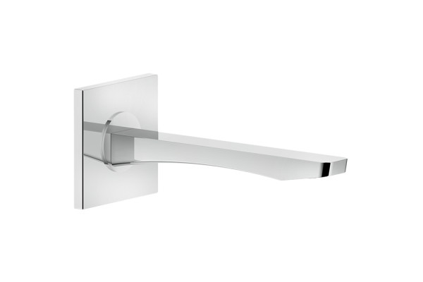 GESSI Rilievo Настенный излив на 1/2” комбинируемый с удаленным управлением (не входит в комплект). цвет: хром 59100#031