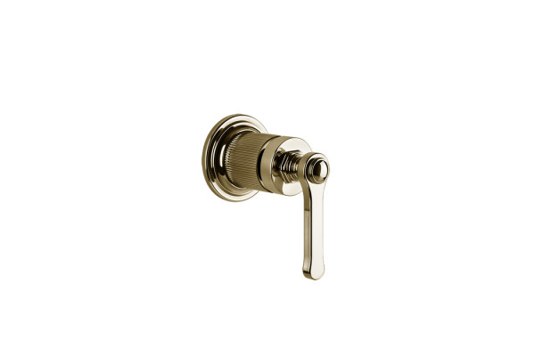 GESSI VENTI20 Смеситель встраиваемый однорычажный внешняя часть цвет Brass PVD 65131#710