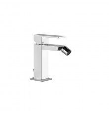Gessi Rettangolo Смеситель для биде на 1 отверстие с донным клапаном цвет: хром