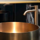 GESSI 316 Раковина Ø400 мм. для установки на столешницу без перелива нержавеющая сталь цвет Warm bronze brushed PVD 54601#726