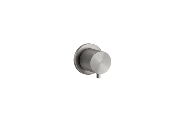 GESSI 316 Запорный вентиль на 1 источник резьба 3/4" (внешняя часть) цвет: steel brushed 54564#239