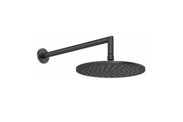 Gessi Anello/Ingranaggio Душевая головка для настенного крепления поворотная с шарниром D250 мм цвет Black XL 63348#299