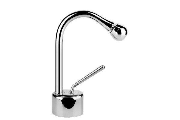 Gessi Goccia Смеситель для биде на 1 отверстие СПЕЦАРТИКУЛ - укажите угол поворота носика при заказе  цвет: хром 33807#031