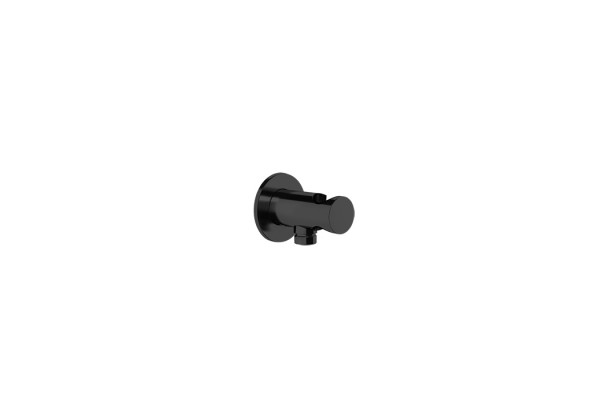 Gessi Ingranaggio Держатель для душевой лейки с выводом воды цвет: Black XL 63461#299