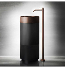 GESSI 316 Раковина Ø400 мм. для установки на столешницу без перелива нержавеющая сталь цвет Copper brushed pvd