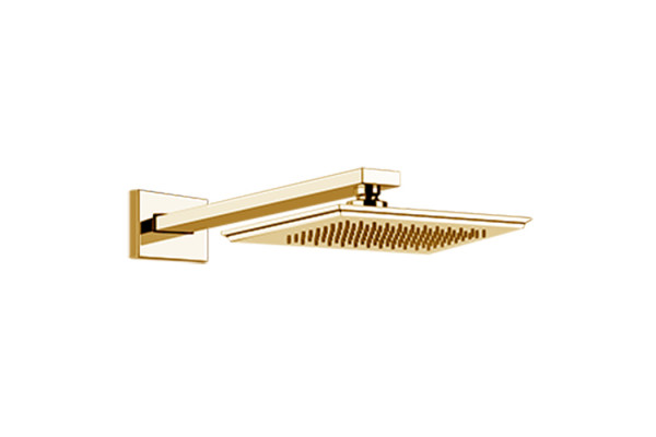 Gessi Eleganza Верхний душ для настенного крепления цвет: шлифованное золото 46148#087