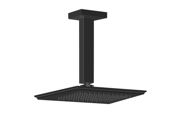 Gessi Eleganza Верхний душ потолочный высота 243мм цвет: черный металлик 46152#706