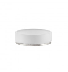 GESSI INCISO Мыльница настольная цвет: белый/хром