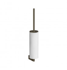 GESSI Origini Ершик настенный белый/Black Metal Brushed PVD