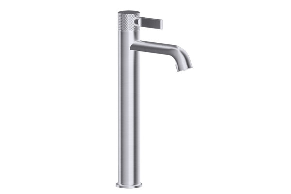 GESSI INCISO Смеситель для раковины на 1 отверстие высокий h=337мм без донного клапана Цвет: finox 58004#149