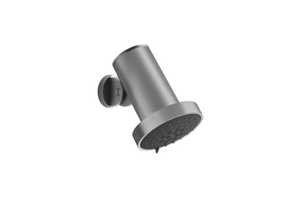 GESSI 316 DIAMANTATO Верхний душ Ø135 мм. с настенным креплением 3 режима цвет Steel Brushed 57273#239