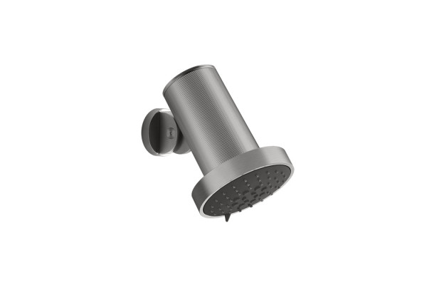 GESSI 316 RIGATO Верхний душ Ø135 мм. с настенным креплением 3 режима цвет Steel Brushed 57271#239