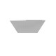 GESSI Minimali/Afilo Накладная панель 500x500 мм. для встраив в потолок душ системы 57501/57503/57901 цвет Mirror steel 57012#238