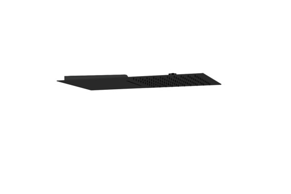 GESSI Tremillimetri Верхний душ QUADRO 300х550 мм   подключение: 1/2" цвет: Black XL (без переключателя) 33083#299