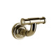 GESSI VENTI20 Крючок двойной цвет Brass PVD 65521#710