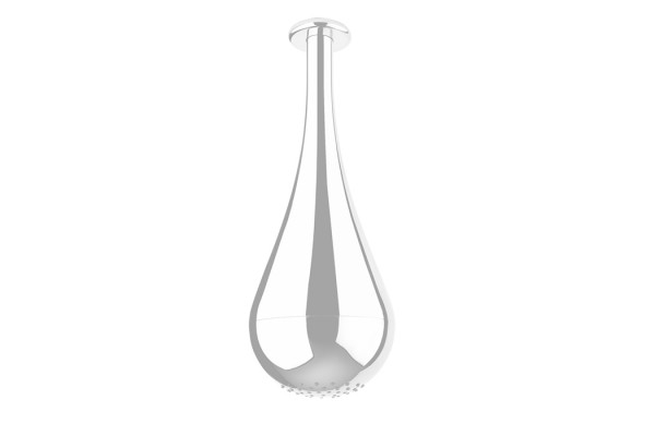 Gessi Goccia Верхний душ для потолочного крепления каплевидной формы h=387мм цвет: белый 33751#279