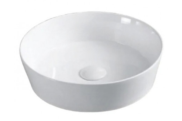 Накладная раковина Gid N9423 40х40 белая прямоугольная, цвет белый