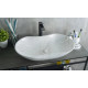 Накладная раковина Gid Mnc503H012 66.5х41 под камень прямоугольная, цвет белый