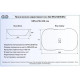 Накладная раковина Gid Mnc503H012 66.5х41 под камень прямоугольная, цвет белый