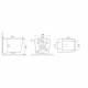 Подвесной унитаз Gid Tr2144Bm микролифт черный, прямоугольный, 36x52 см