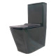 Напольный унитаз Gid Tr2170BL микролифт прямоугольный, 35x63.5 см