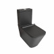 Напольный унитаз Gid Tr2170BM микролифт черный, прямоугольный, 35x63.5 см