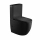 Напольный унитаз Gid Tr2177BL микролифт черный, овальный, 36x62 см