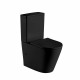 Напольный унитаз Gid Tr2179BL микролифт черный, овальный, 36x61 см