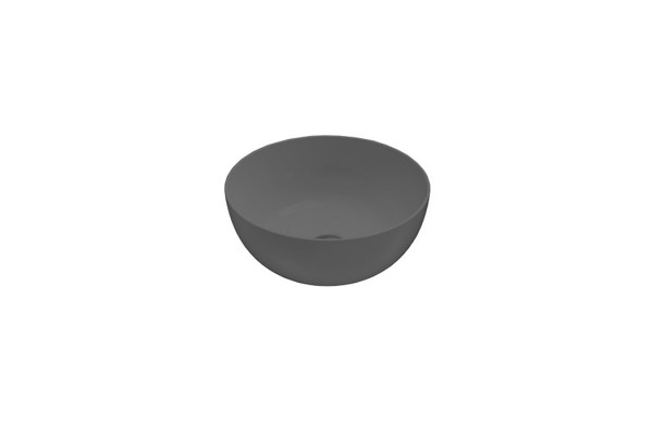 GLOBO T-Edge Раковина-чаша на столешницу D=34см H=16см цвет smoke B6T37.SK*0