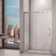 Душевая дверь в нишу Good Door Antares WTW-130-C-CH раздвижная, стекло прозрачное