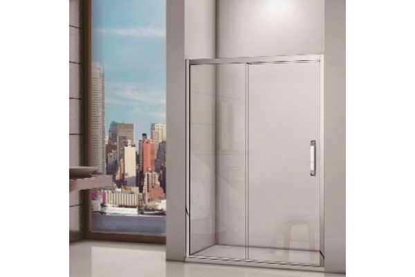 Душевая дверь в нишу Good Door Antares WTW-140-C-CH раздвижная, стекло прозрачное