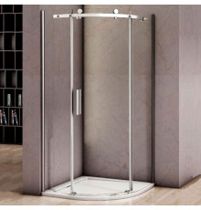 Душевой уголок Good Door Altair R-90-C-CH четверть круга, двери раздвижные