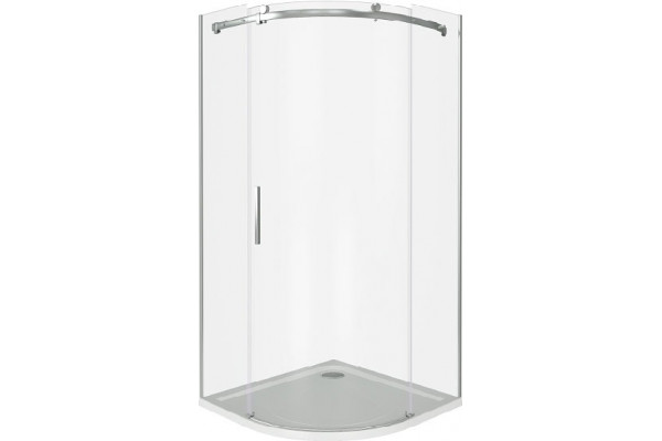 Душевой уголок Good Door Altair R-90-C-CH четверть круга, двери раздвижные