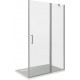 Душевая дверь в нишу Good Door Mokka WTW-140-C-WE 140 см распашная, стекло прозрачное