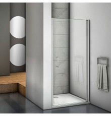 Душевая дверь в нишу Good Door Mokka DR-100-C-WE 100 см распашная, стекло прозрачное