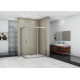 Душевой уголок Good Door Infinity WTW+SP-C-CH 140x80 прямоугольный, двери раздвижные