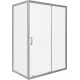 Душевой уголок Good Door Infinity WTW+SP-C-CH 130x80 прямоугольный, двери раздвижные