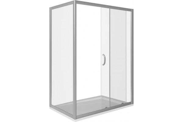 Душевой уголок Good Door Infinity WTW+SP-C-CH 130x80 прямоугольный, двери раздвижные